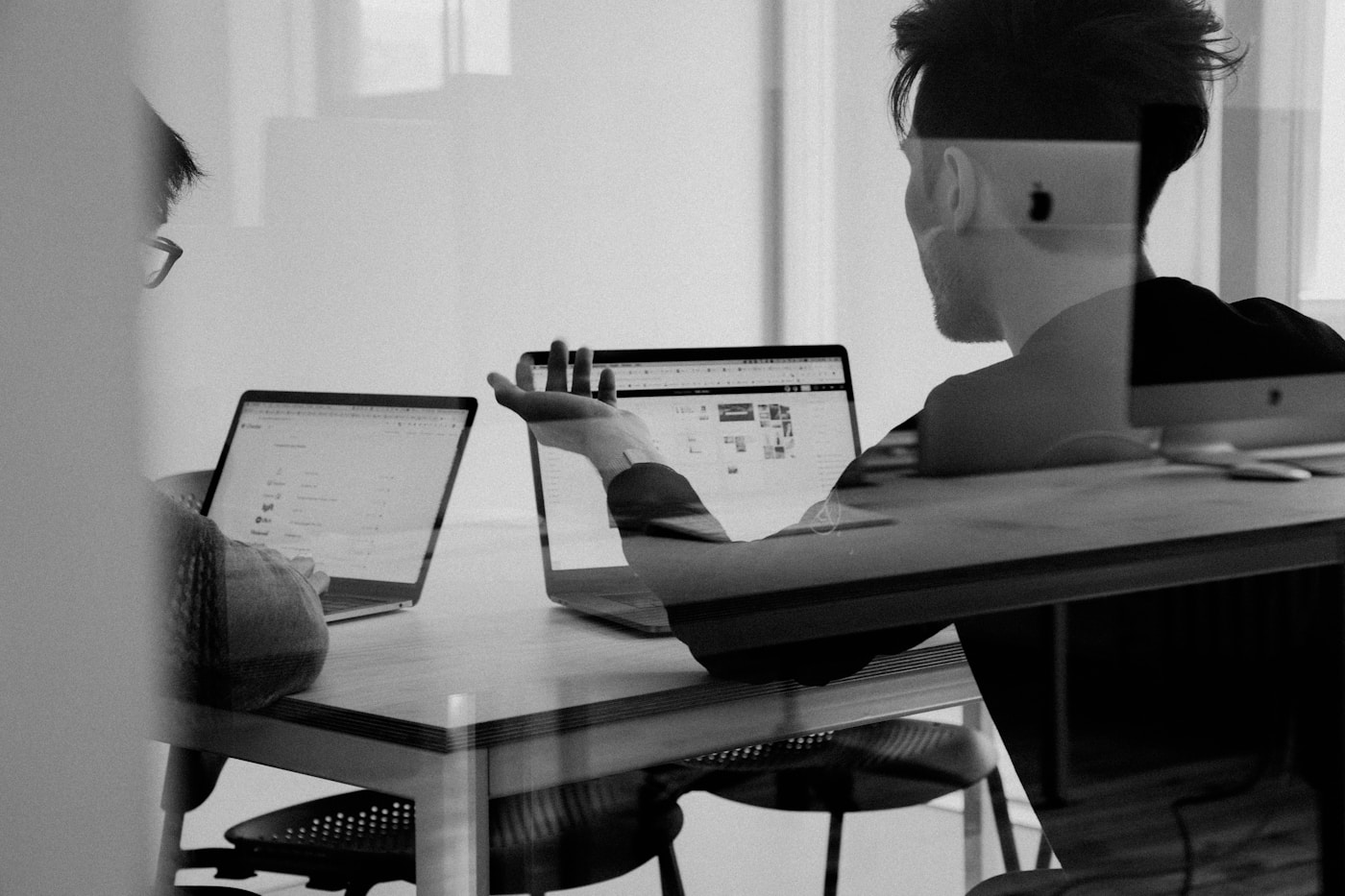 Storyboard wall mapping a go-to-market campaign narrative